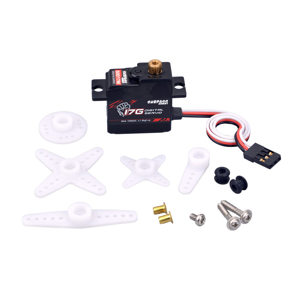Servo 9G - 5 pçs surpass hobby s0025m metal