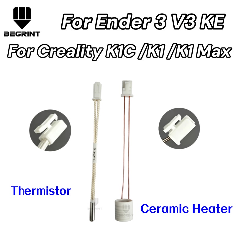 Aluminium Profile 2020 - Kit de Termistor com Cartucho de