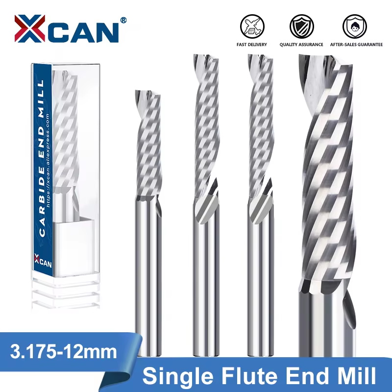 End Mill Set - Xcan carboneto de moagem cortador 1pc