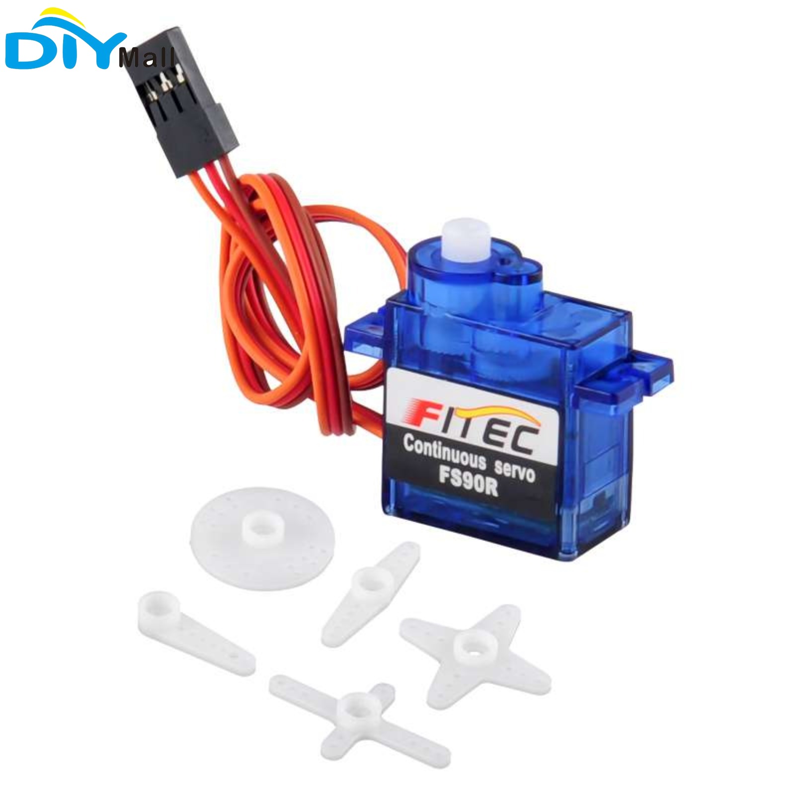 Servo 9G - Servo FS90R 9g com Rotação Contínua