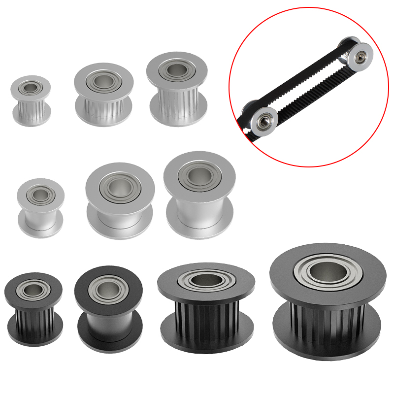 Gt2 Pulley - Polia dentada intermediária gt2, 16 dentes,