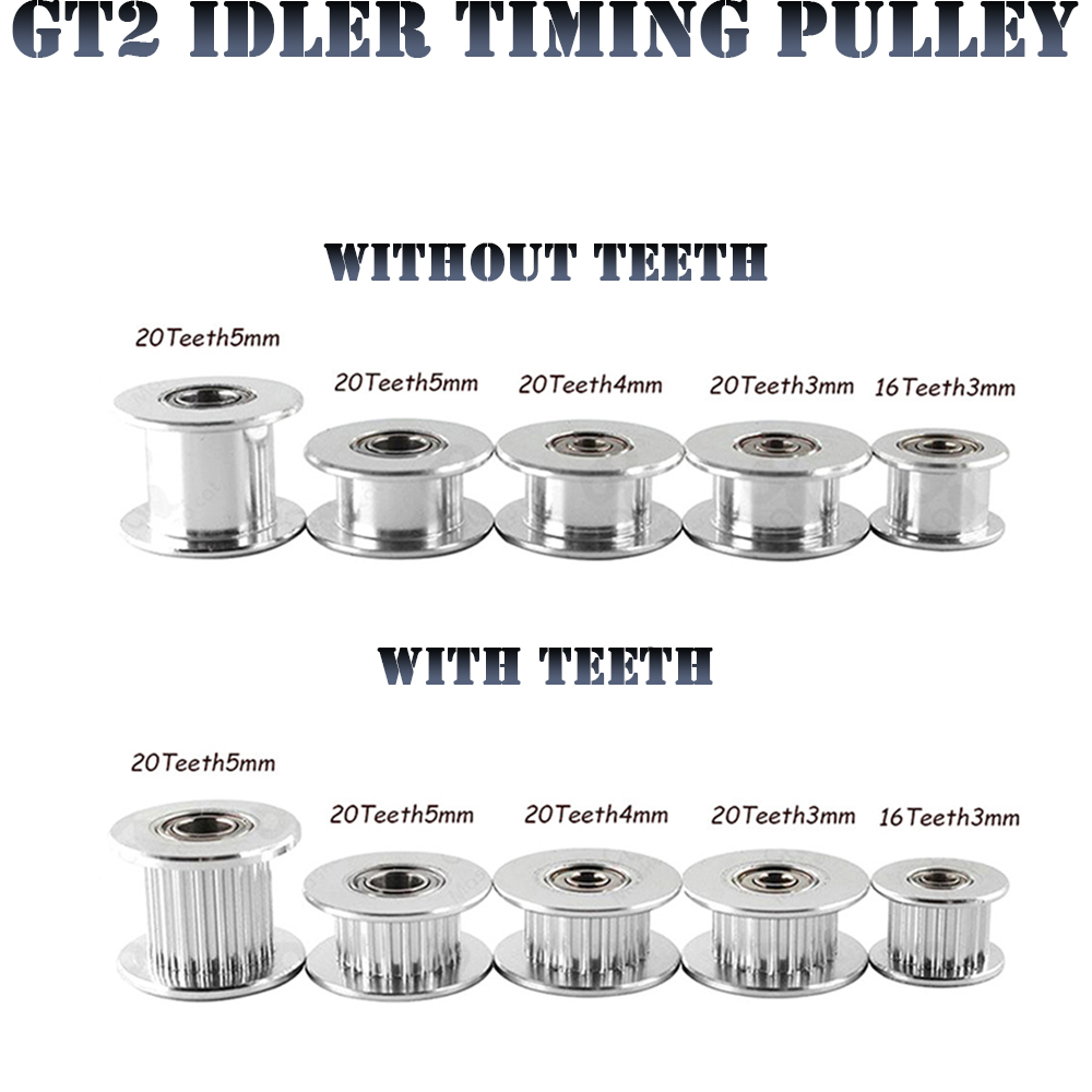 Gt2 Pulley - Polia Guia GT2 20 Dentes, Roda