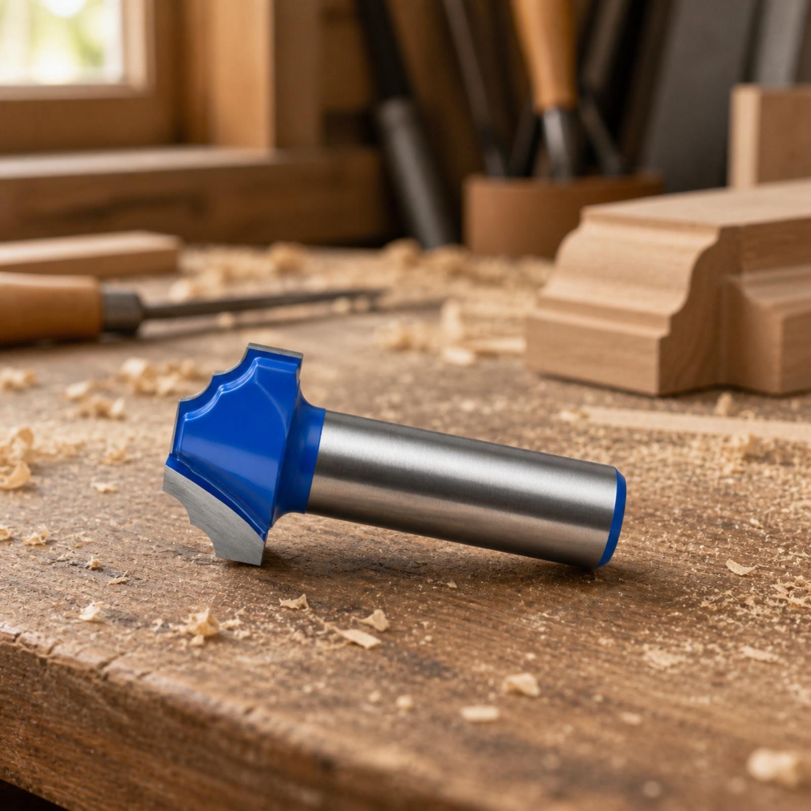 Cnc Bits - Fresa de perfil duplo, compatível com