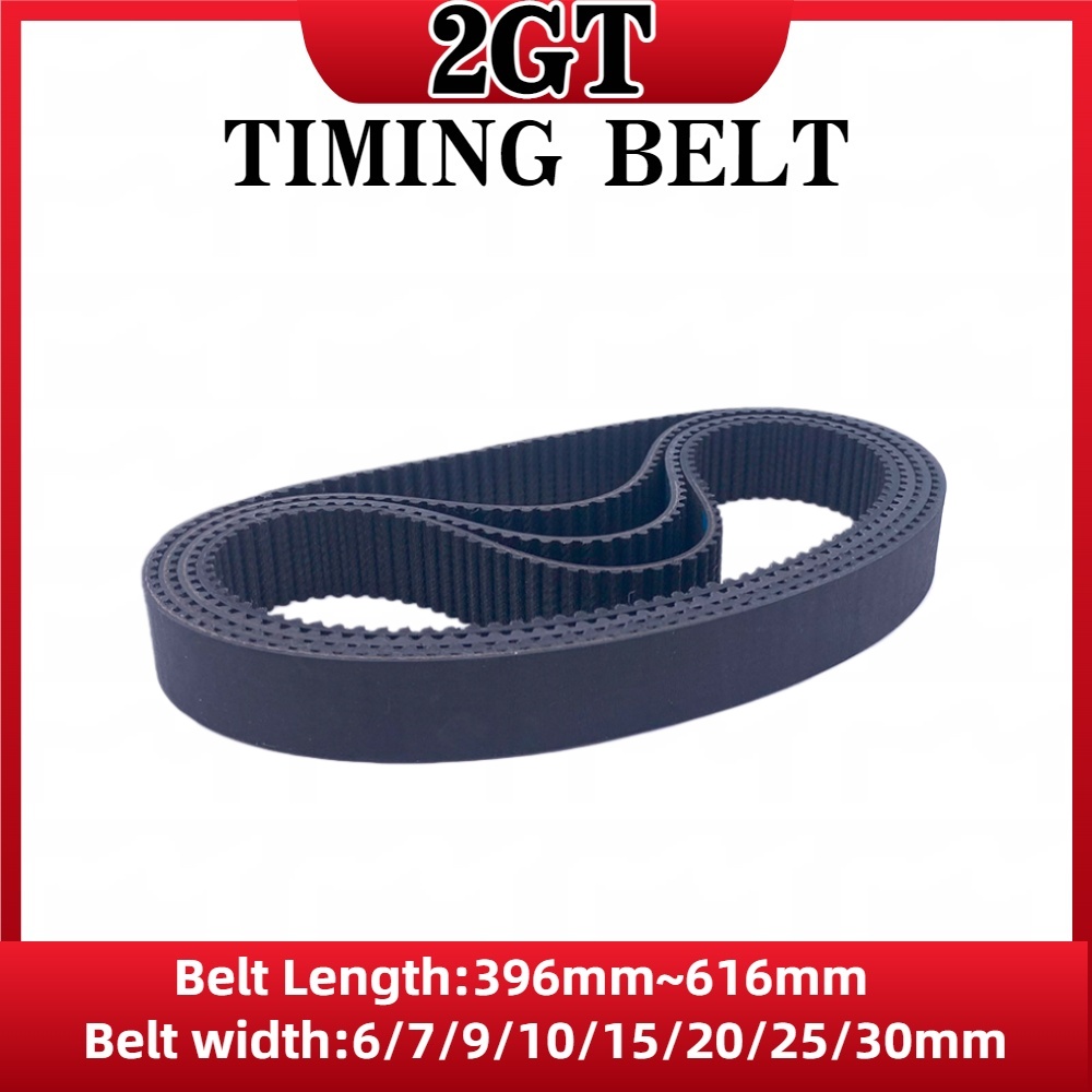 Gt2 Pulley - Correia de Sincronização 2GT Comprimento 396mm-616mm