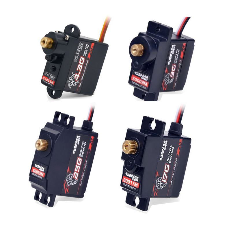 5 pçs surpass hobby s0025m met - Servo 9G avaliação e preço
