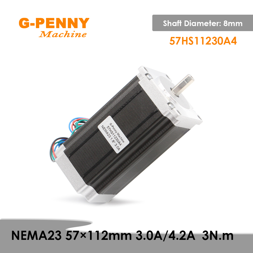NEMA23 57x112mm 3Nm Stepper Mo - Nema23 Stepper avaliação e preço