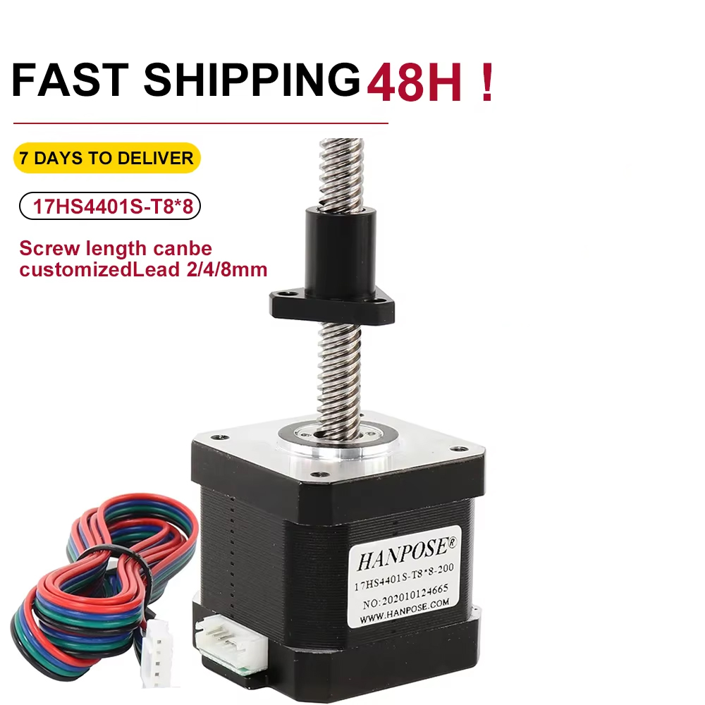 Motor de passo Nema17 17HS4401 - Lead Screw 8Mm avaliação e preço