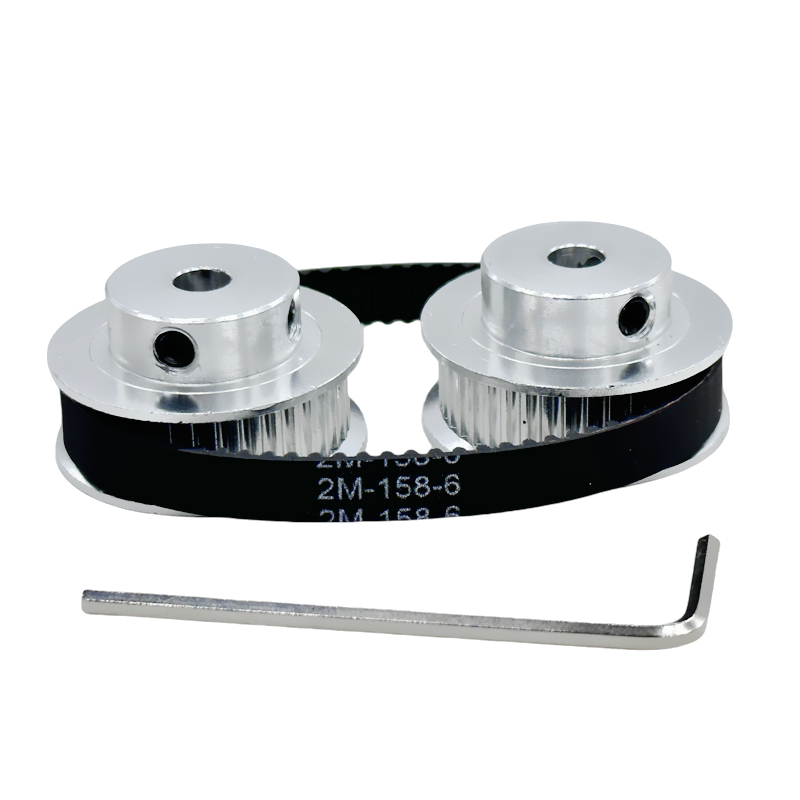 2gt 2m 40 dentes gt2 40t conju - Gt2 Pulley avaliação e preço