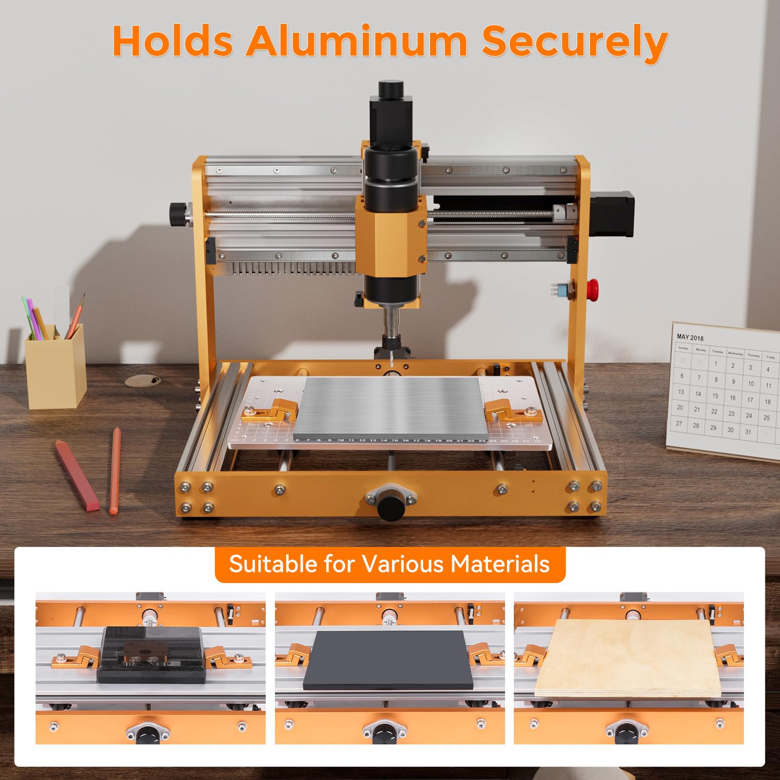 Trilha em T fixa lateral CNC e - 3018 Aluminium Cnc avaliação e preço