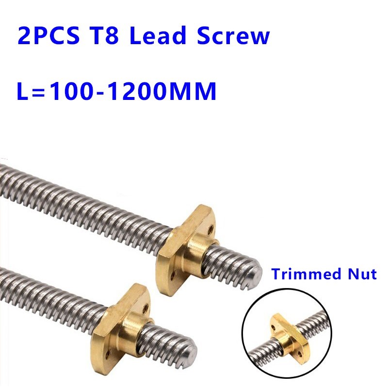 Parafuso de chumbo trapezoidal - Lead Screw 8Mm avaliação e preço