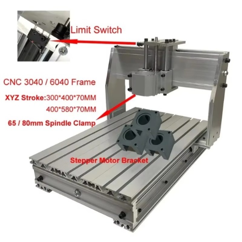Kit de Estrutura CNC de Alumín - Cnc Router avaliação e preço
