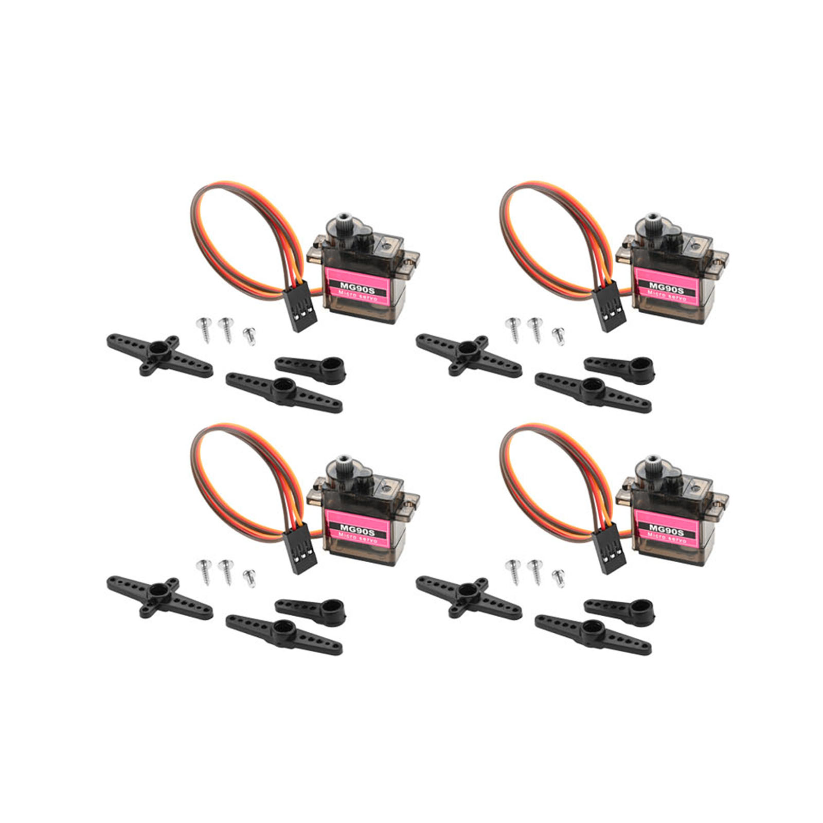 4 Peças Micro Servo com Engren - Servo 9G avaliação e preço