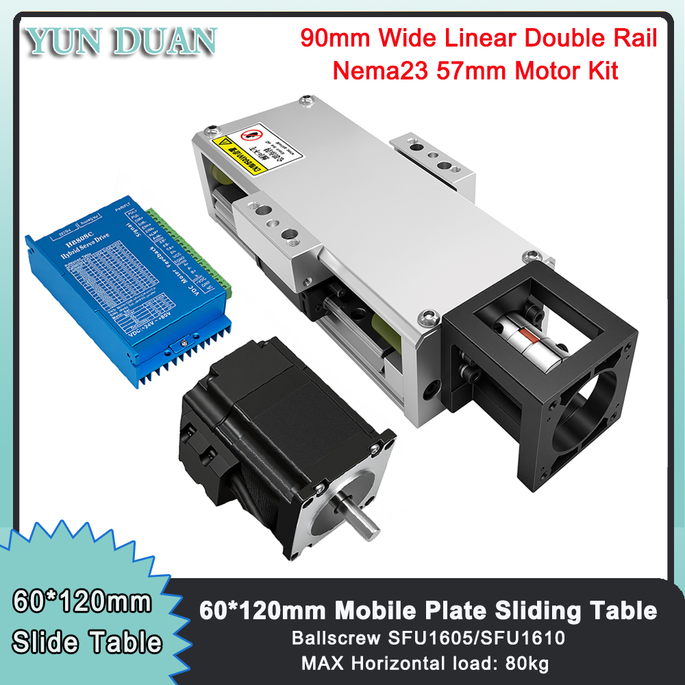 Módulo fechado com guia linear - Nema23 Stepper avaliação e preço