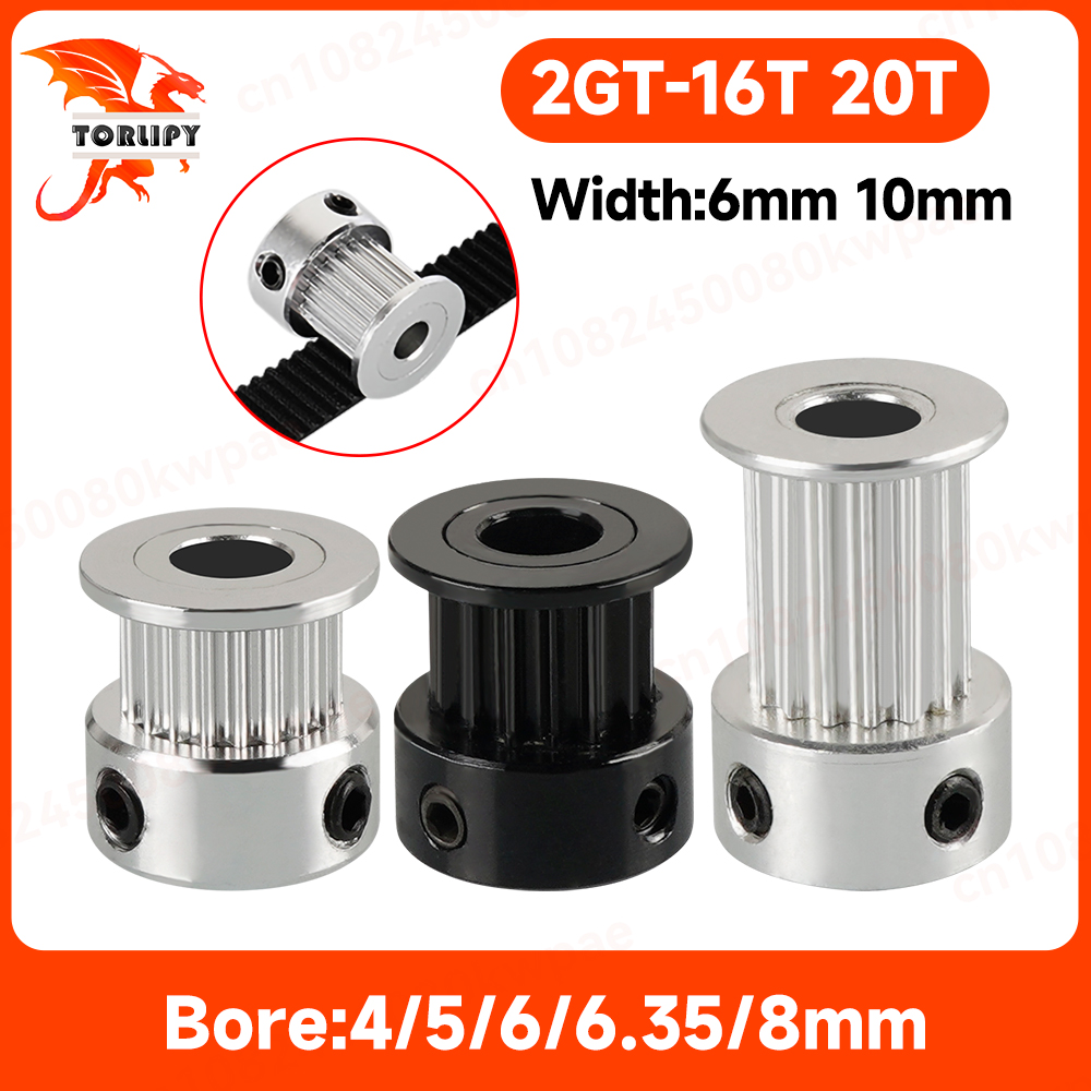 1/5/10 pces gt2 20 dentes 16 p - Gt2 Pulley avaliação e preço