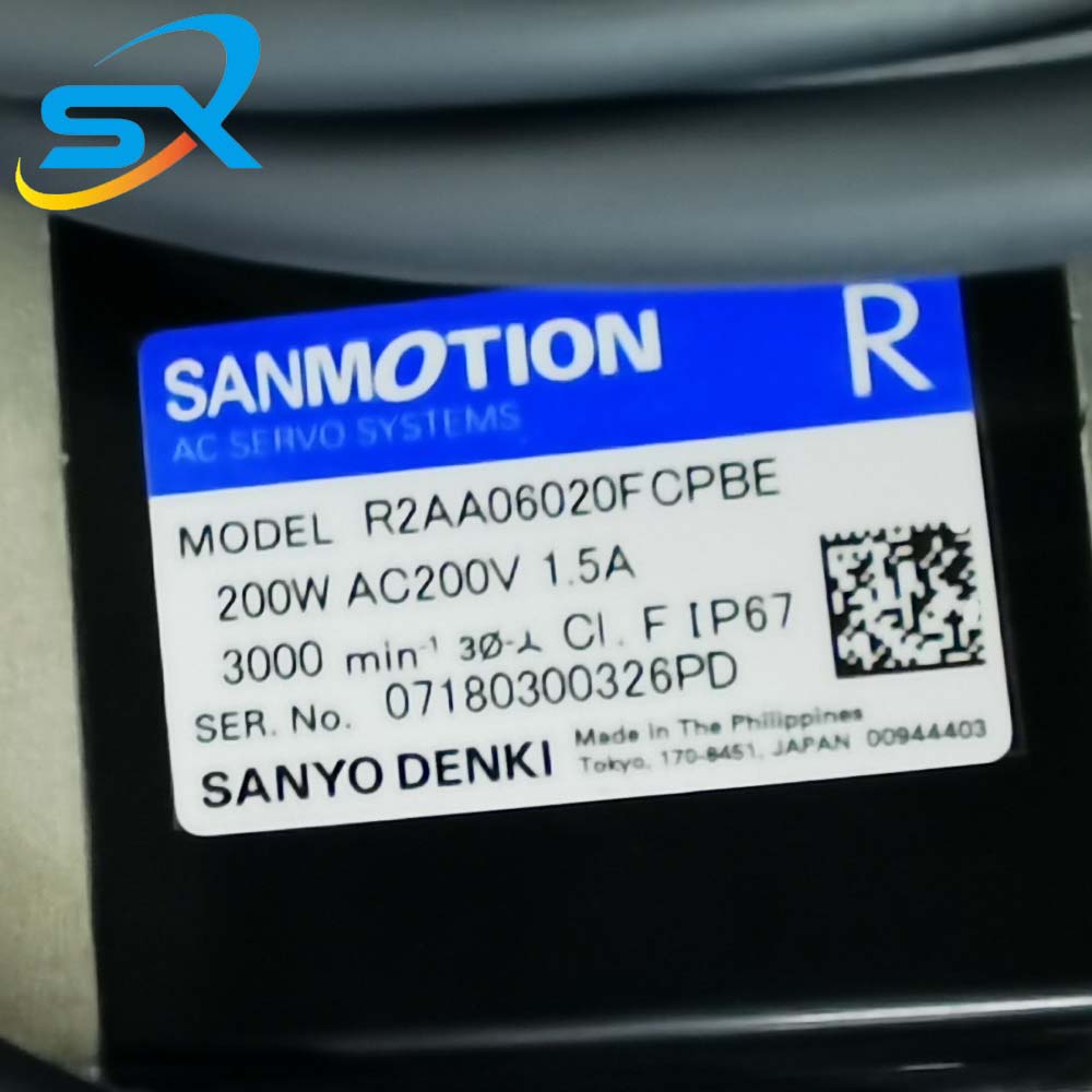 Servo motor AC Sanyo, funciona - Servo Motor avaliação e preço