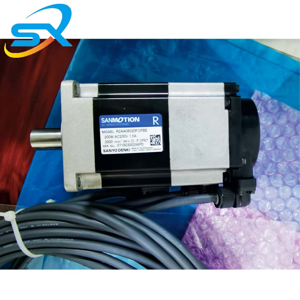 Servo motor AC Sanyo, funciona - Servo Motor avaliação e preço
